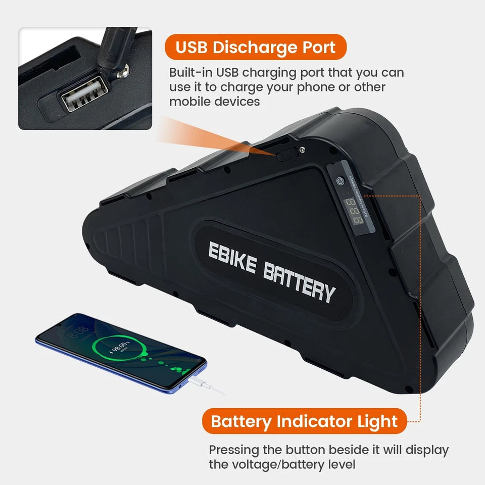 52v 20/30ah Triangle Battery