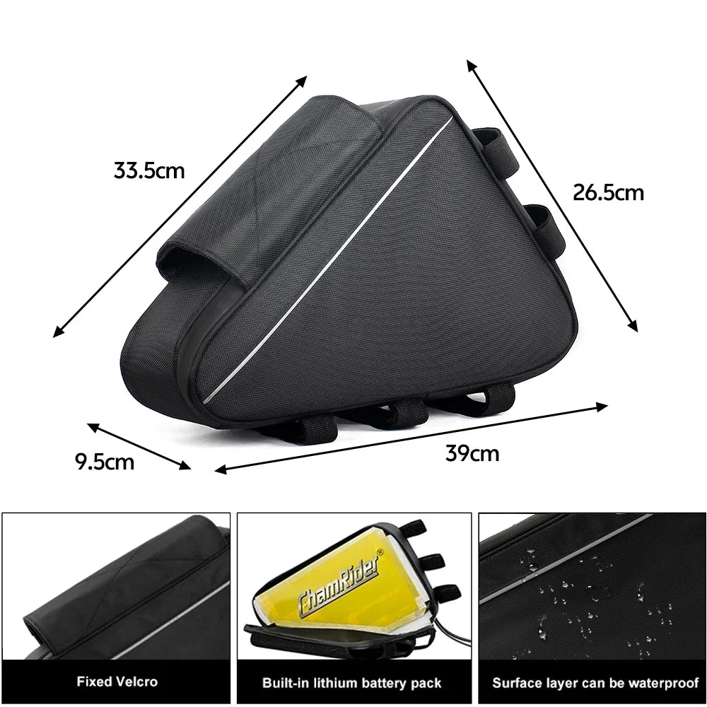 Triangle Battery Bag