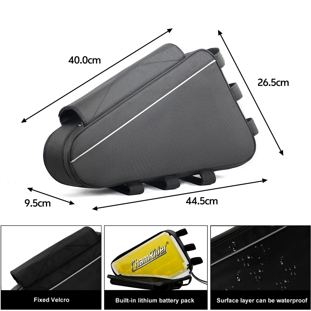 Triangle Battery Bag